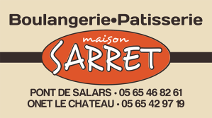 Sarret à Pont de Salars - Boulangerie-Pâtisserie