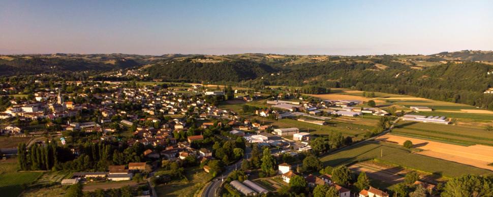 Livinhac-le-Haut vue du ciel @Vin's FilmMaker