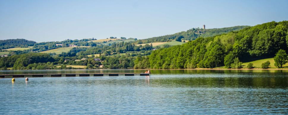 Lac de Villefranche-de-Panat © M. Hennessy - Tourisme Aveyron