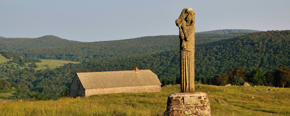 Buron près du village de l'Aubrac © A. Meravilles - OT Aubrac-Laguiole-Carladez-Viadene