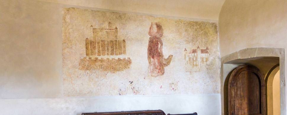 Peinture du château de Bournazel Aveyron ©M. Girardon Tourisme Aveyron