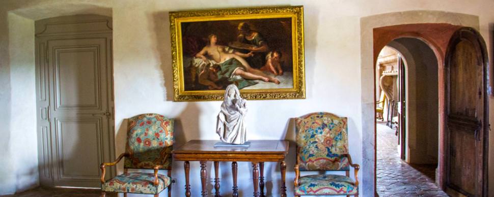 Pièce du château de Bournazel Aveyron ©M. Girardon Tourisme Aveyron