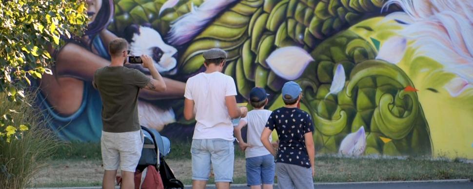 Street Art à Decazeville ©S. Murat - OT Decazeville Communauté