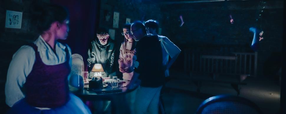 Ambiance pesante pour halloween au Château de Latour-sur-Sorgues ©V.Govignon - OT Larzac et Vallées