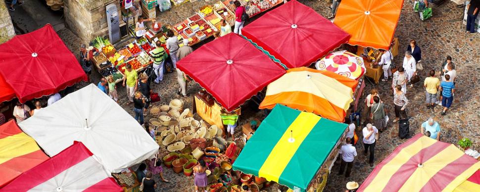 Marché de Villefranche ©D.Viet