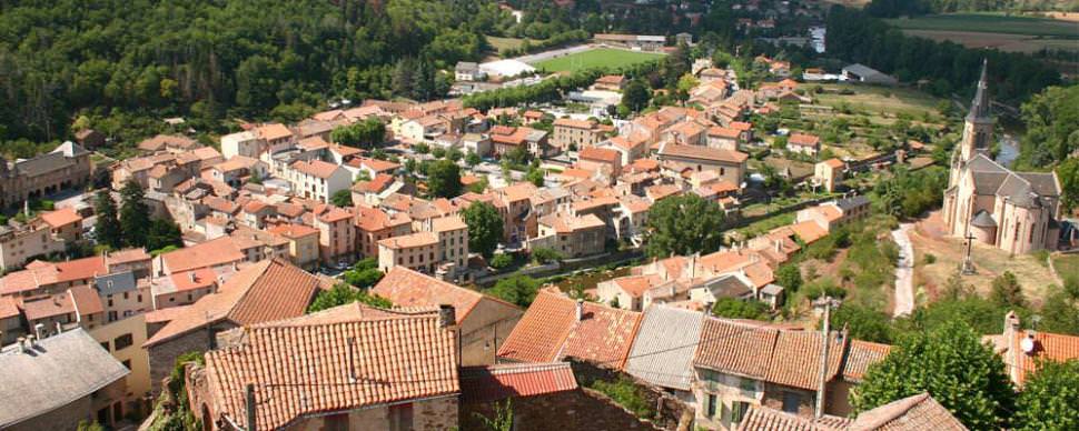 Vue depuis la statue de la Vierge