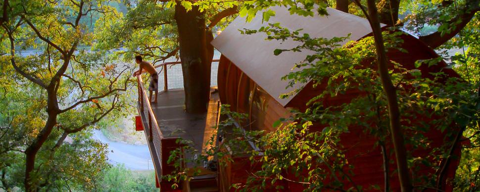 Cabane dans les arbres - La Cabane de Millau ©Greg Alric