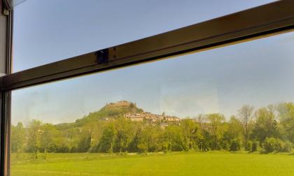 Sévérac-le-Château depuis le train