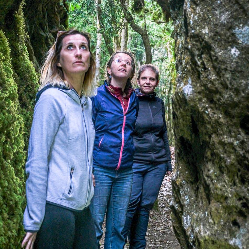 Dans les failles de Canalettes © OT Larzac Vallées