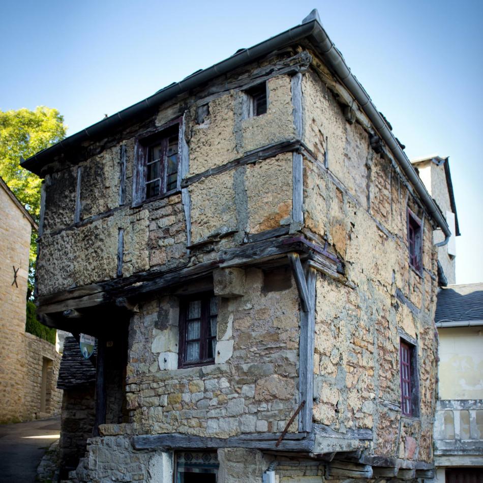 Maison de Jeanne, Sévérac-le-Château © E. Moreau - OT Causses Aubrac