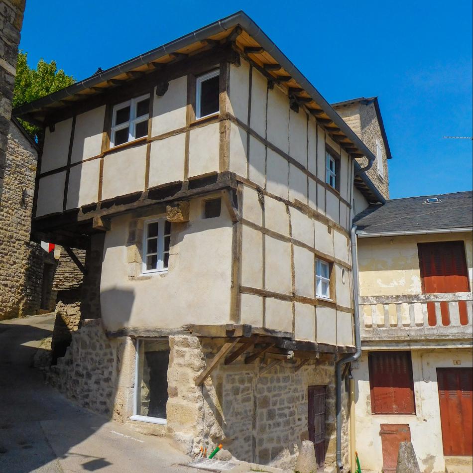 Maison de Jeanne, Sévérac-le-Château © E. Moreau - OT Causses Aubrac