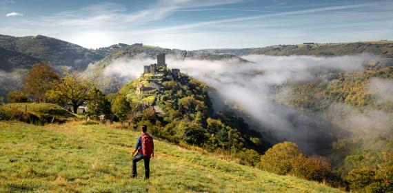 Château de Valon ©B. Colomb - Lozère Sauvage, Aveyron Attractivité Tourisme