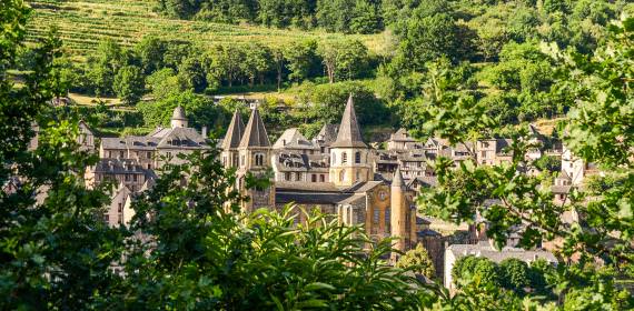 Conques ©M. Hennessy - Tourisme Aveyron