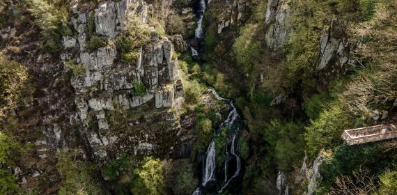 Cascade du Saut du Chien, Carladez-© G. Alric - Aveyron Attractivité Tourisme