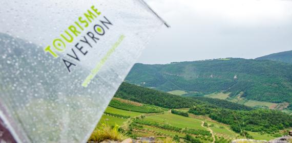 Aveyron sous la pluie