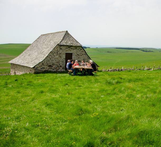 Buron dur l'Aubrac, Aveyron © M. Hennessy - Tourisme Aveyron