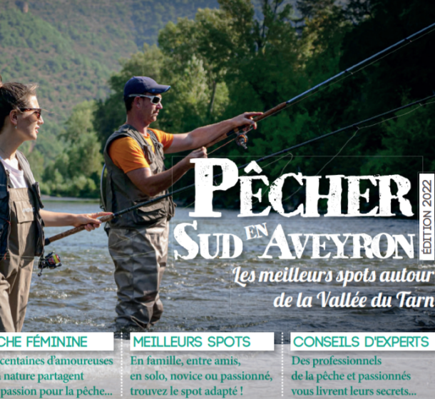 Brochure spots de pêche sud Aveyron et Lévézou 2022