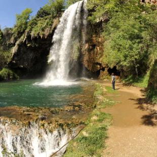Cascade de Salles-la-Source ©P. Thebault - CRT Occitanie