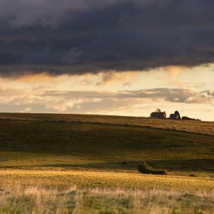 Paysage Autour de Laguiole-© B. Colomb - Lozère Sauvage pour PACT Aubrac