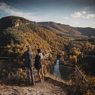 Vue sur les Gorges de la Dourbie ©G. Alric - Aveyron Attractivité Tourisme