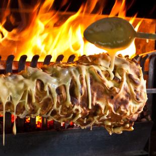 Recette du Gâteau à la broche ©J. Tomaselli - Aveyron Attractivité Tourisme