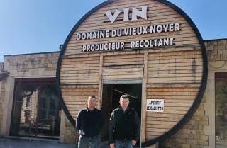 Ludovic Bouviala et Eric Portalier © Domaine du Vieux Noyer