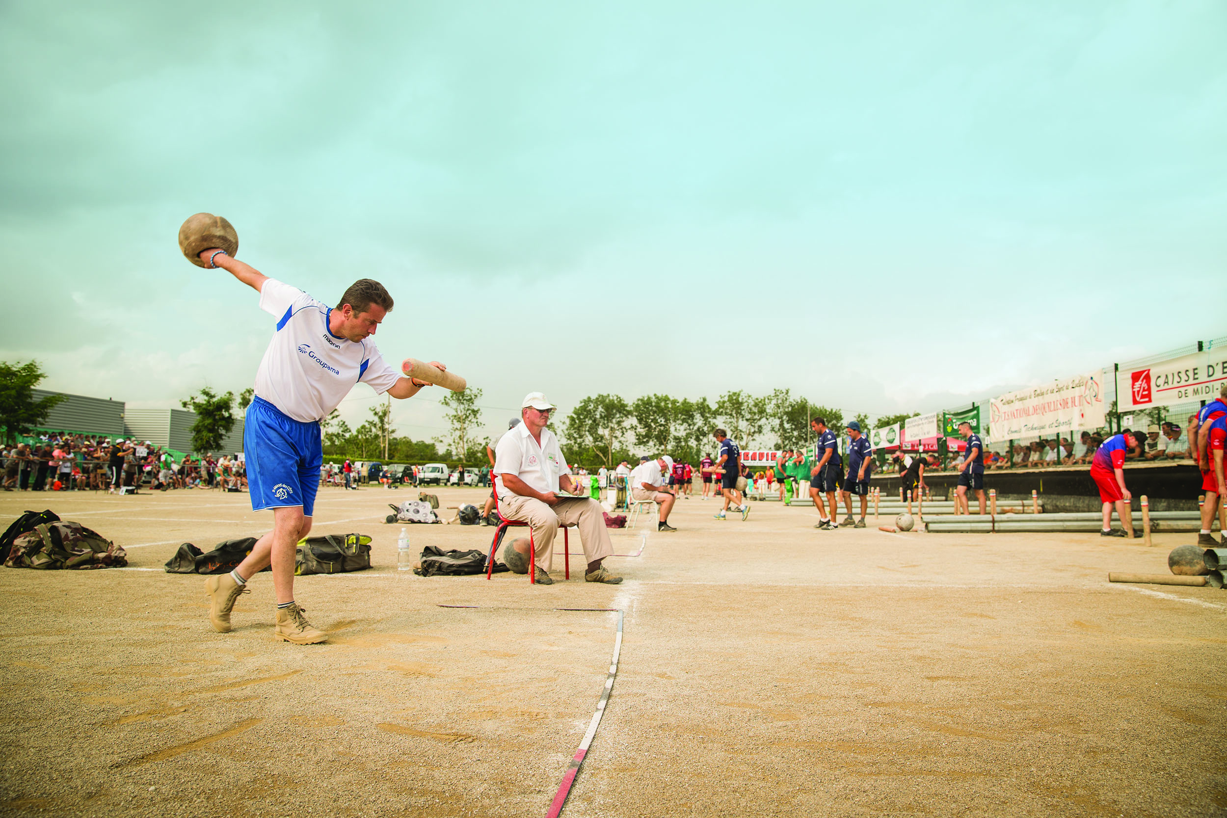 Pratique des quilles de huit ©Luc Béziat