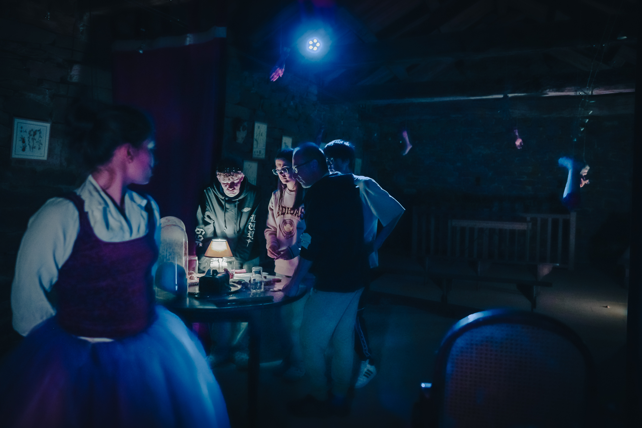 Ambiance pesante pour halloween au Château de Latour-sur-Sorgues ©V.Govignon - OT Larzac et Vallées