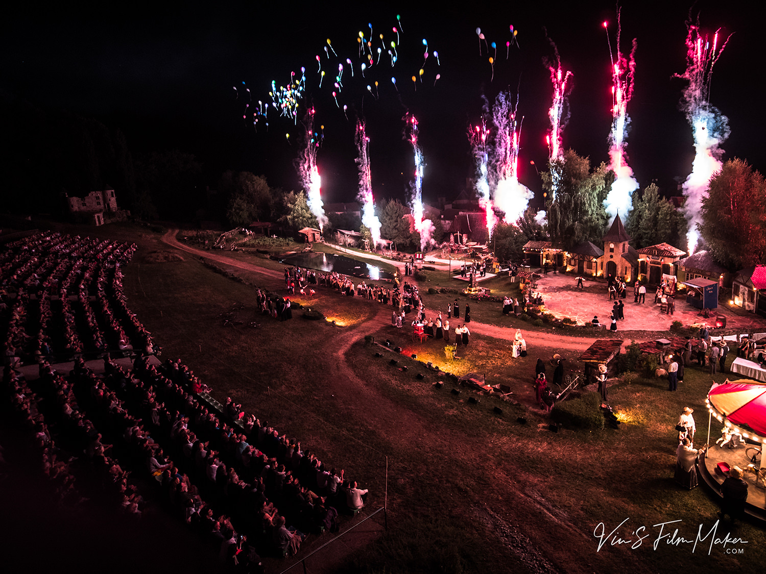 Spectacle Hier un Village ©Vin's Film Maker - OTT Decazeville Communauté