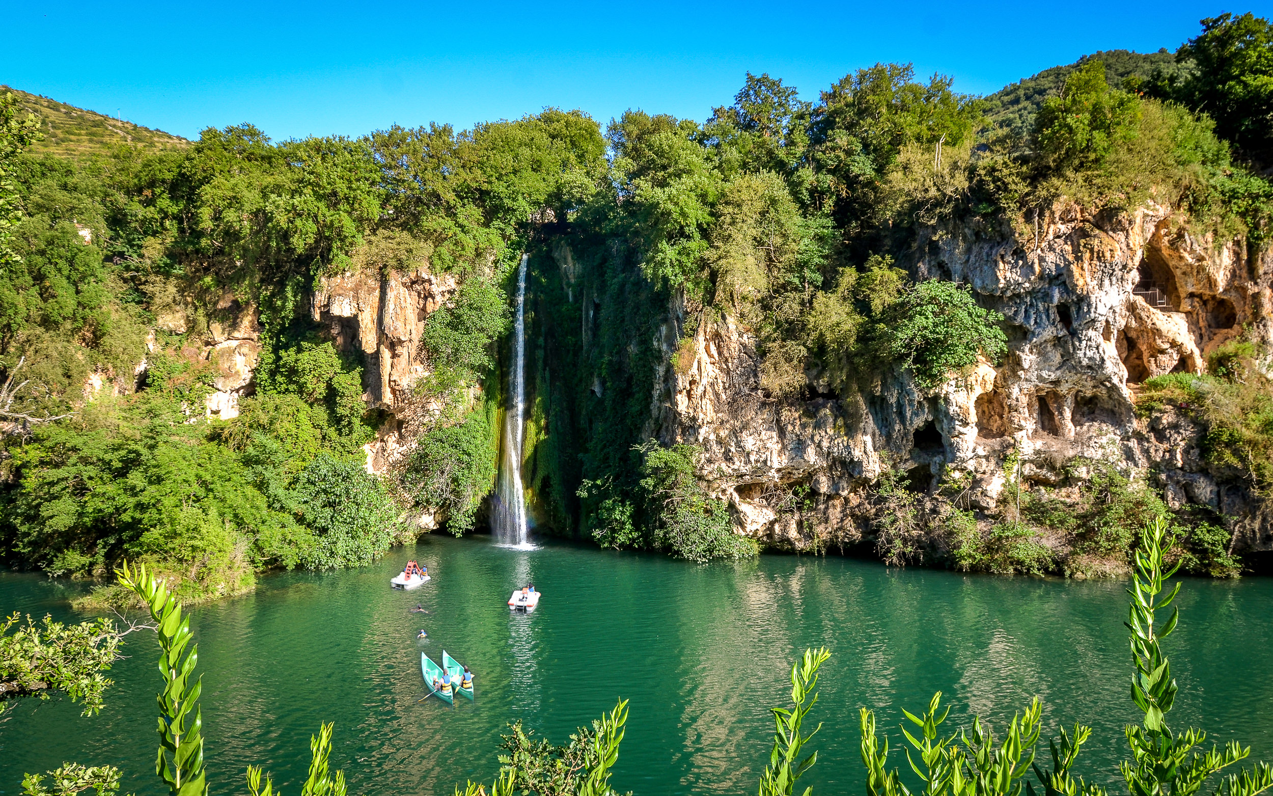 Cascade des Baumes - Saint Rome de Tarn © M. Hennessy - Tourisme Aveyron