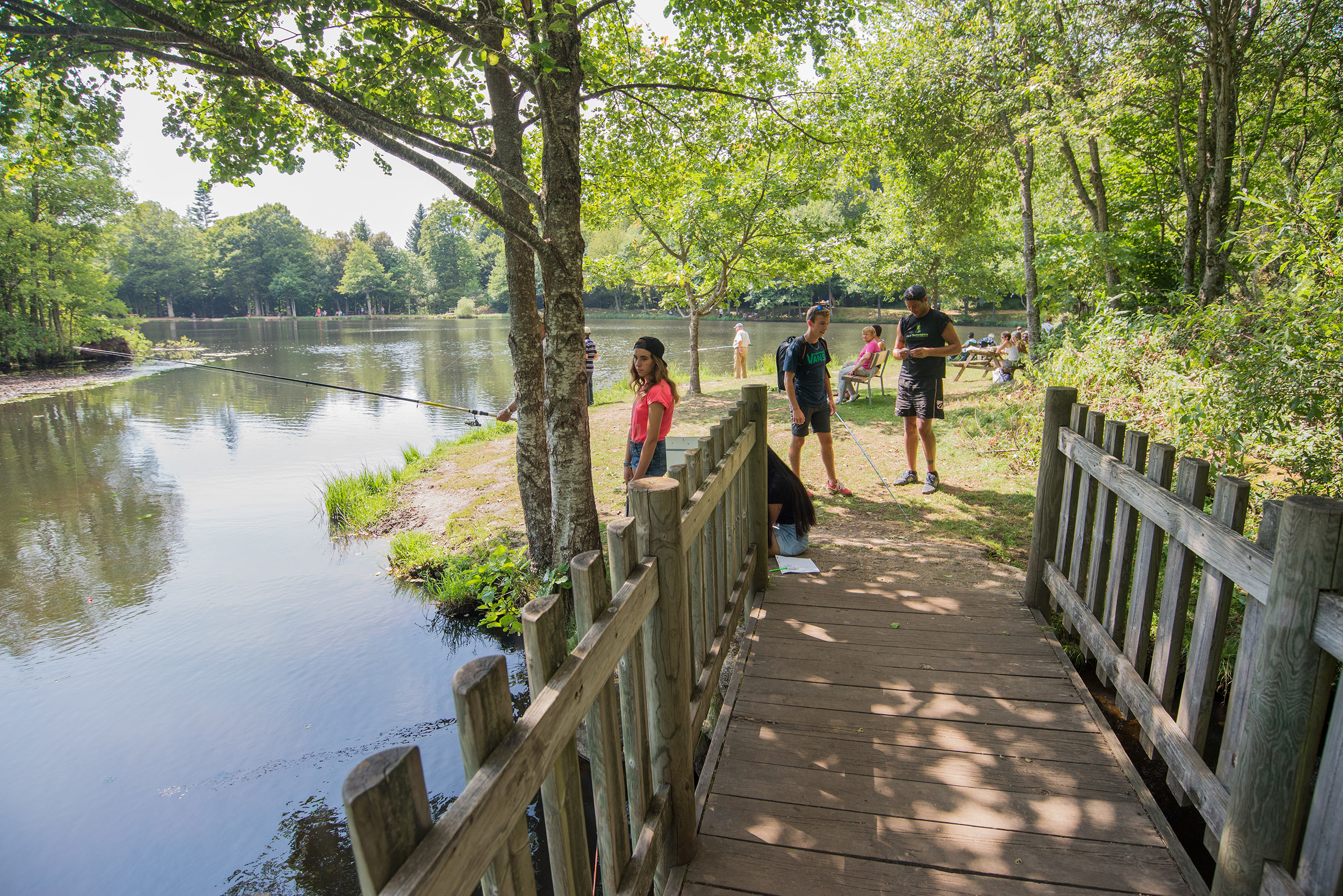 Lac des Picades ©Fédération de pêche de l'Aveyron
