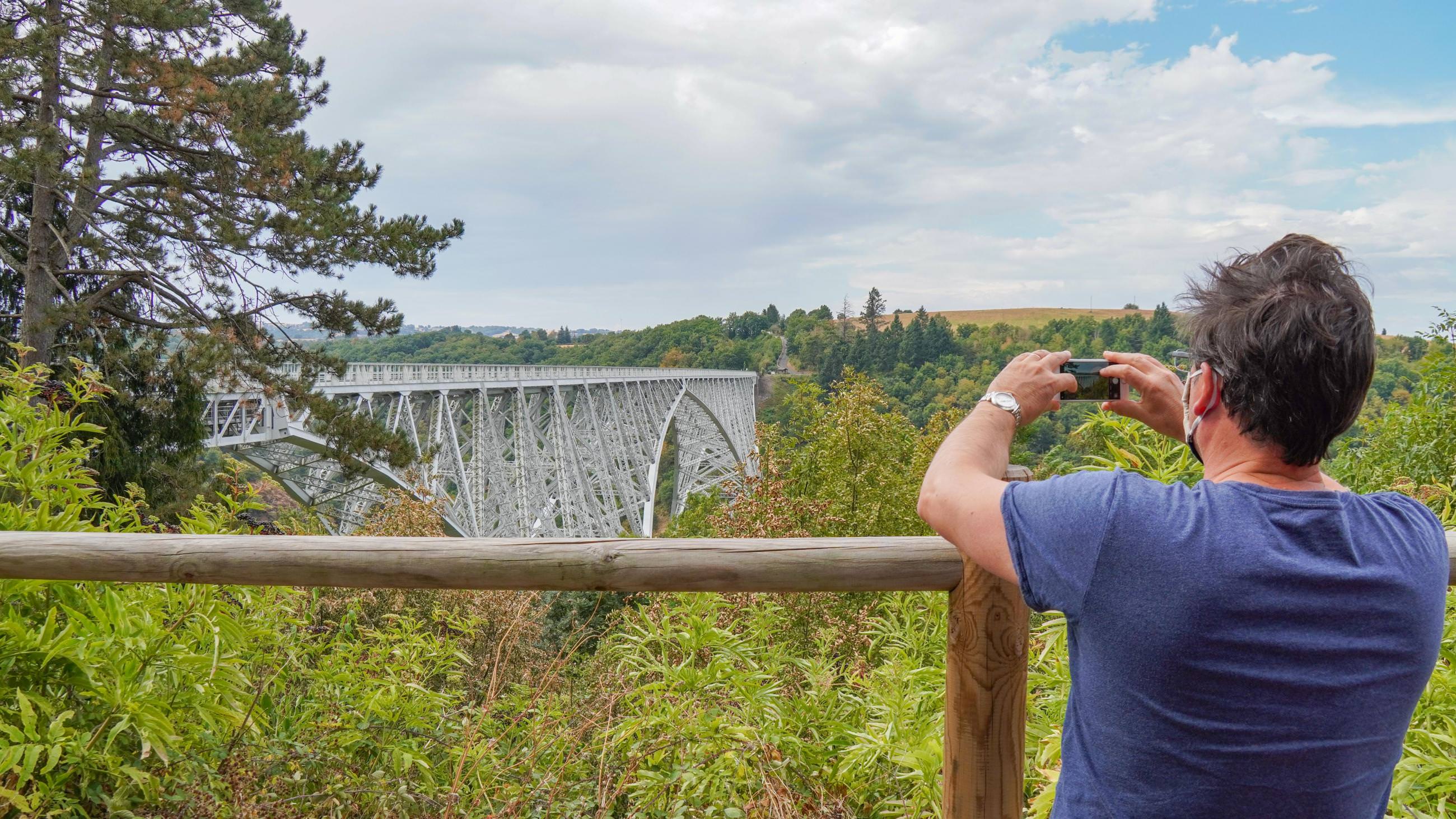 Vue sur le Viaduc du Viaur