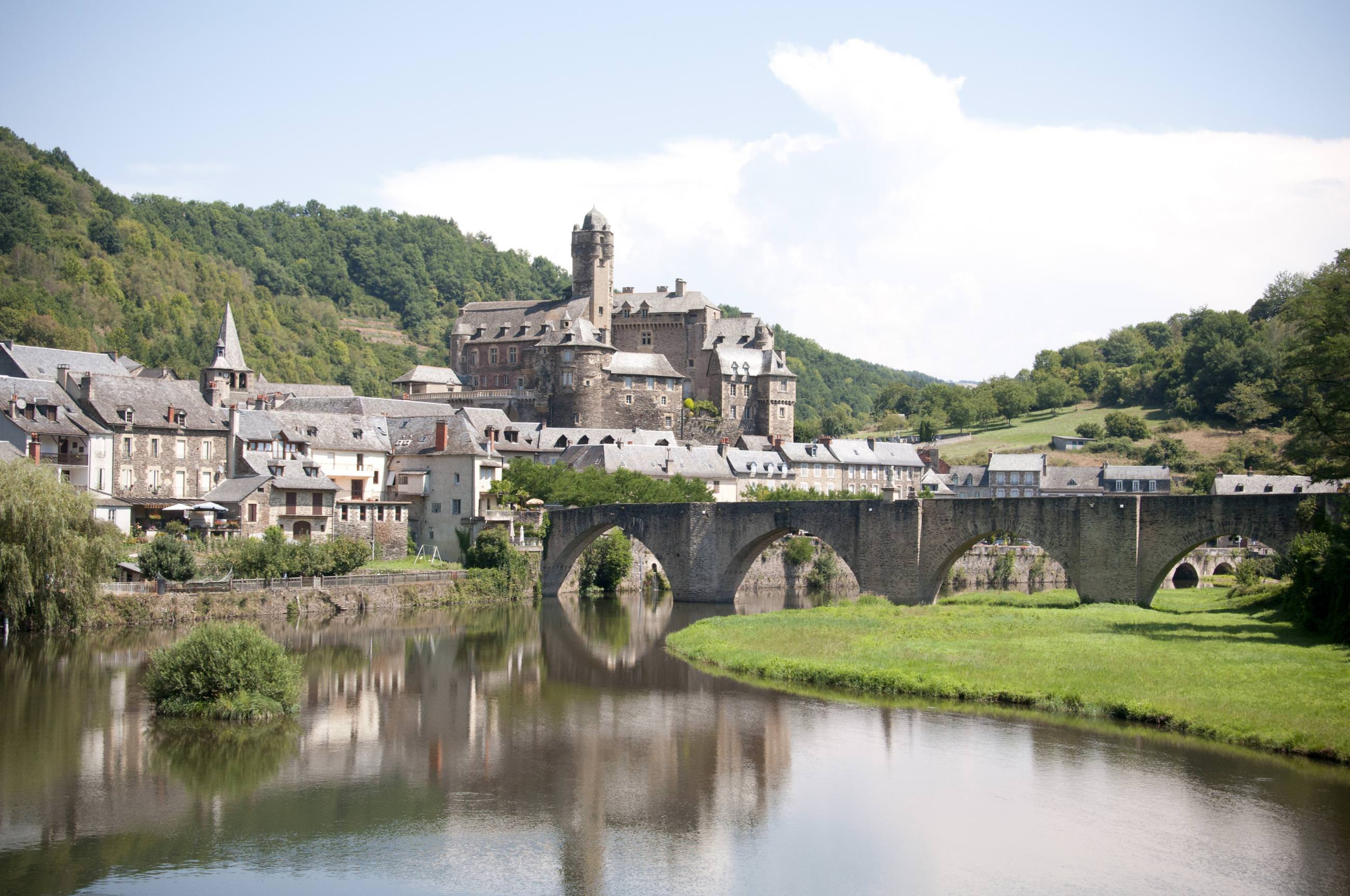 Vue sur le village d'Estaing ©M. Authier