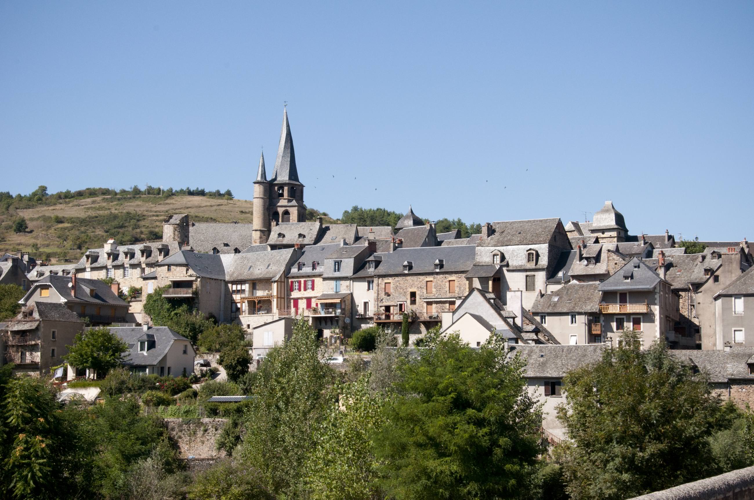 Vue sur le village de Saint-Côme-d'Olt ©M. Authier