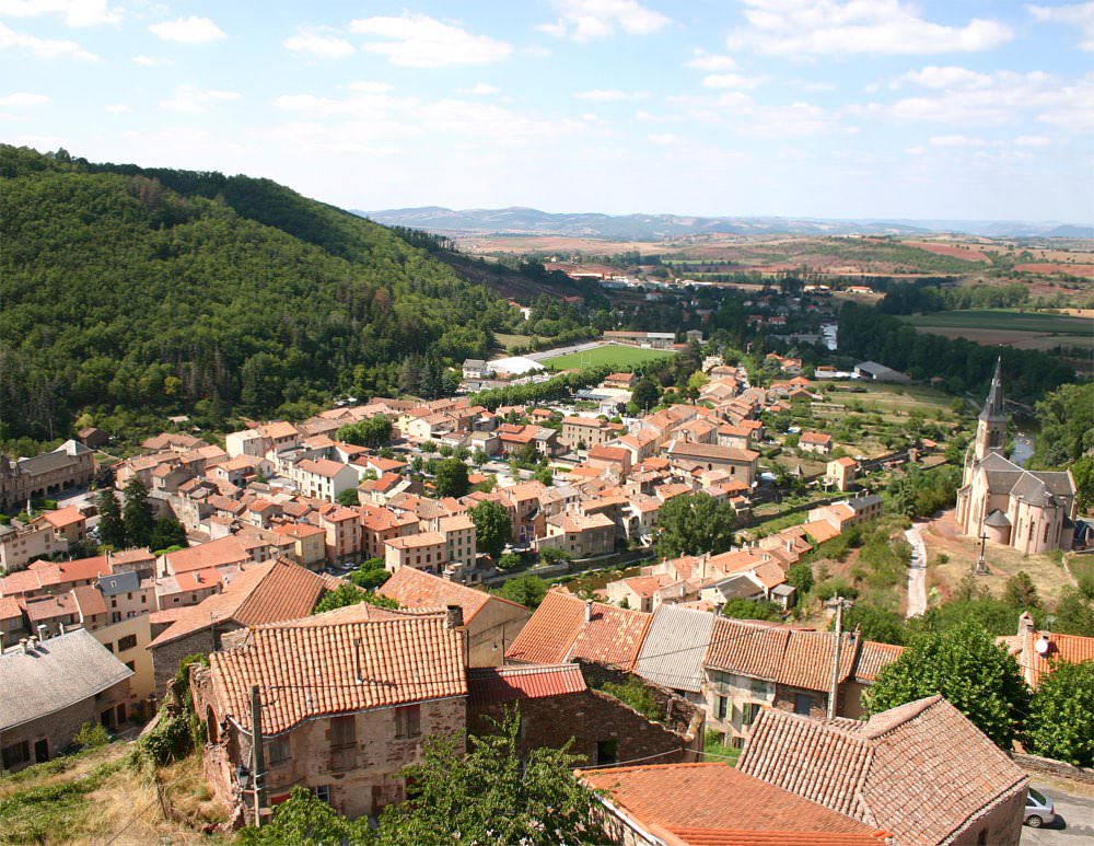 Vue depuis la statue de la Vierge